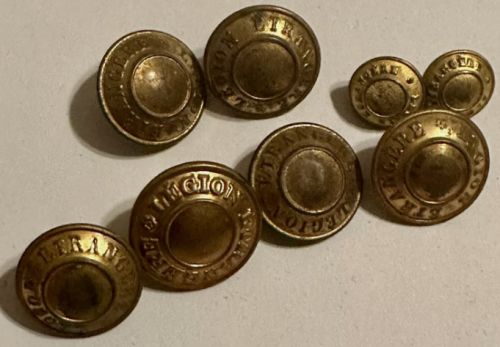 Пуговицы иностранного легиона, 23 и 15 мм.
