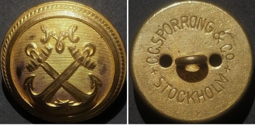 Пуговицы ВМФ, 22 мм.