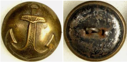 Пуговицы ВМФ, 22 мм.