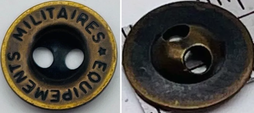 Металлические пуговицы для снаряжения, 14 мм.