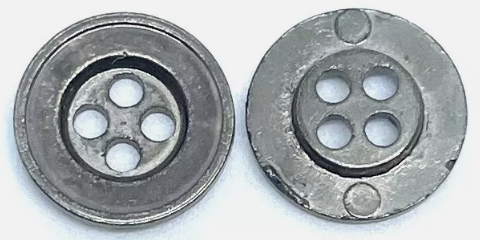 Металлические пуговицы для куртки, 11,5 мм.