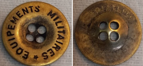 Металлические пуговицы для обмундирования, 15 мм.