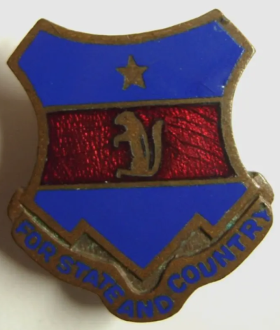 Знак 206-го пехотного полка.