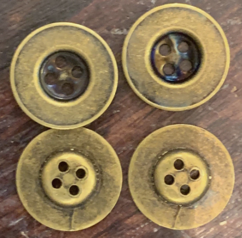 Металлические пуговицы для шинели, 18 мм.