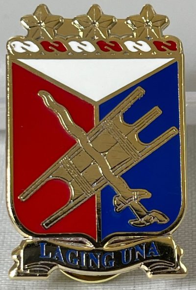 Значок 1-го филиппинского пехотного полка.