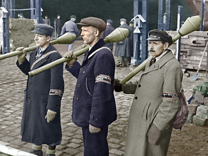 Фольксштурм. 1945 г.