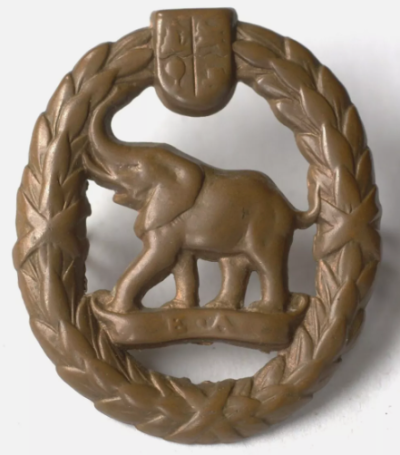 Кокарда Южноафриканского туземного военного корпуса.