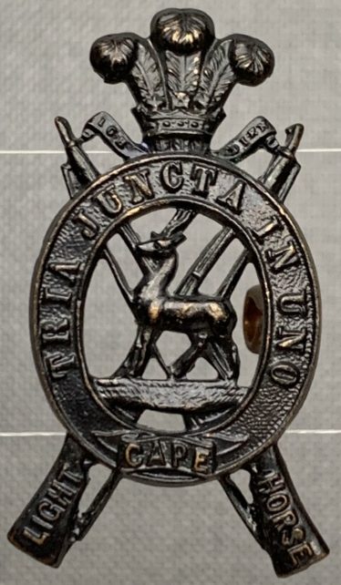 Значок Африканского Капского легкого кавалерийского полка.
