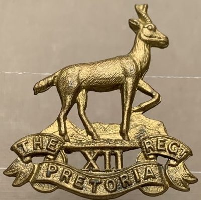 Знак 12-го пехотного полка.