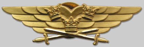 Значки военного пилота.