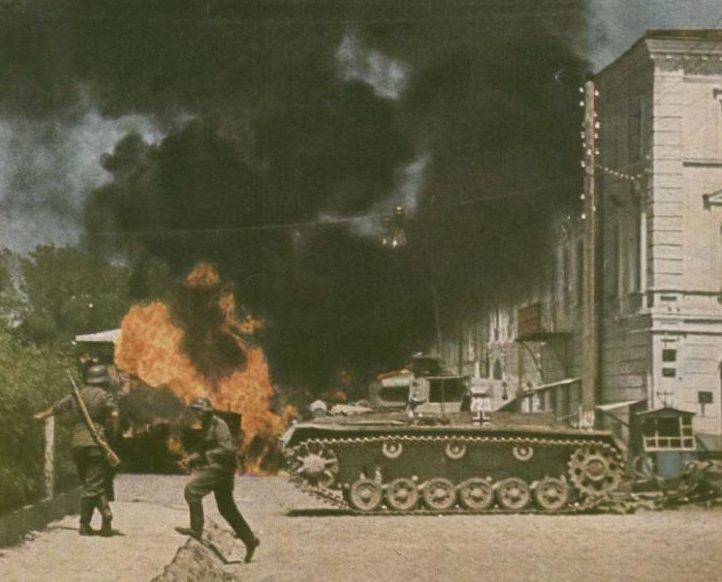 Городской бой в Житомире 1941 г.