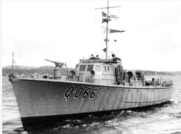 Моторный катер ML Q066. 1943 г.