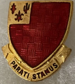 Знак 218-го дивизиона полевой артиллерии.