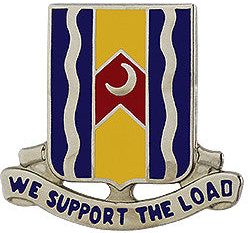 Знак 218-го батальона поддержки.