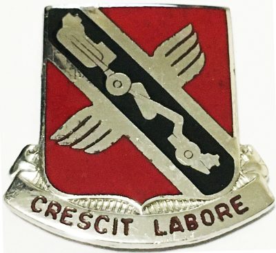 Знак 223-го инженерного батальона.