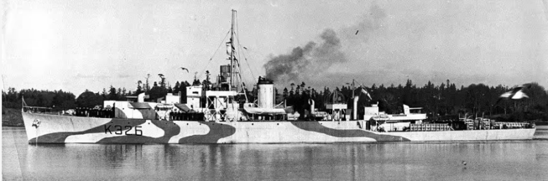 Речной HMCS Port Colborne. 1943 г.
