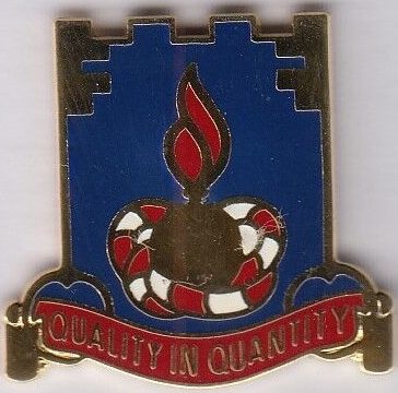 Знак 226-го батальона поддержки армии.