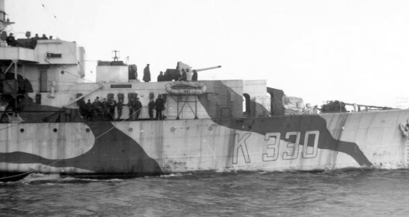 Речной HMCS Waskesiu. 1944 г.