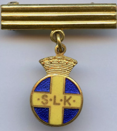 Значки женской добровольной обороны Швеции SLK Lottakaren.