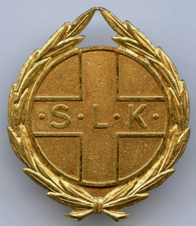 Значки женской добровольной обороны Швеции SLK Lottakaren.