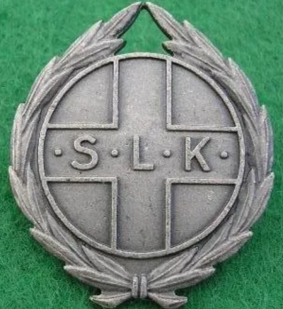 Значки женской добровольной обороны Швеции SLK Lottakaren.