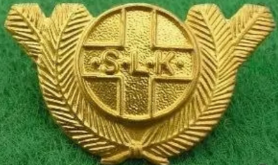 Значки женской добровольной обороны Швеции SLK Lottakaren.