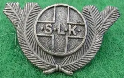 Значки женской добровольной обороны Швеции SLK Lottakaren.
