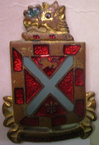 Знак 230-го дивизиона полевой артиллерии.