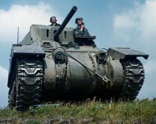 Канадский танк Ram Mk.I в окрестностях Бордо. Франция 1944 г.