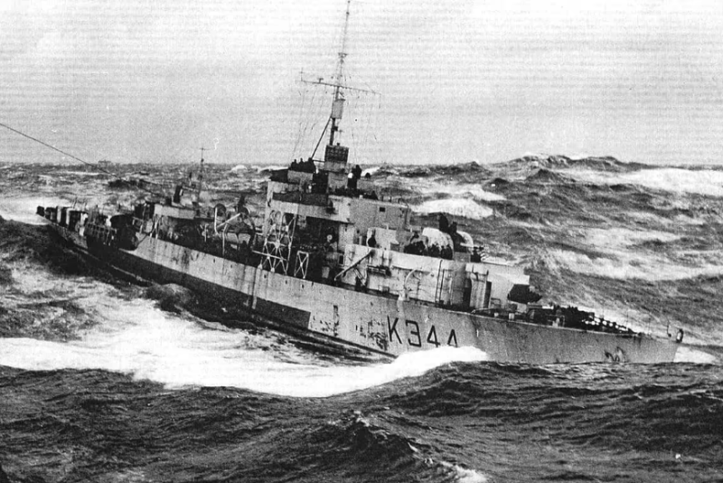 Речной HMCS Sea Cliff. 1945 г.