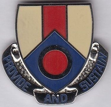 Знаки 237-го батальона поддержки армии.