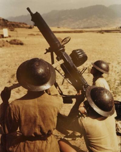 Обучение на полигоне. 1943 г.