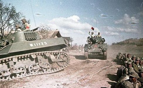Китайские танкисты. 1945 г.