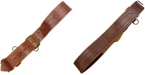 Кожаный ремень офицера.