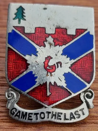 Знак 243-го берегового артиллерийского полка.