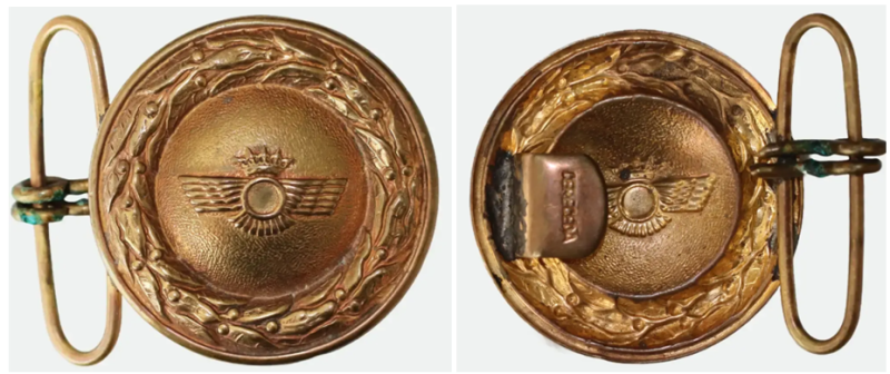 Пряжка для ремня офицера испанской авиации.