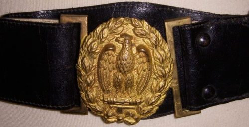 Кожаный ремень для парадной униформы фашистской милиции.