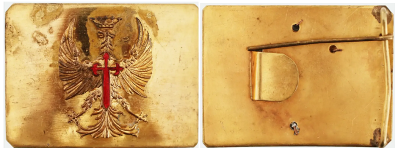 Пряжки для ремня эпохи Франсиско Франко.