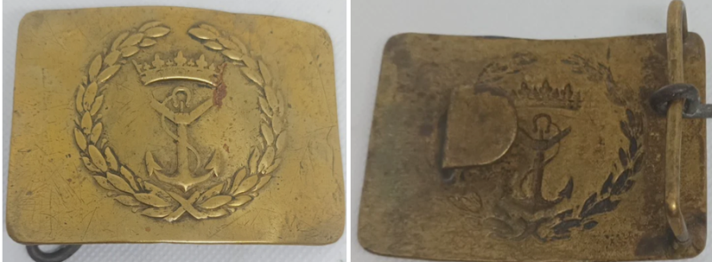 Пряжка для ремня испанского флота.