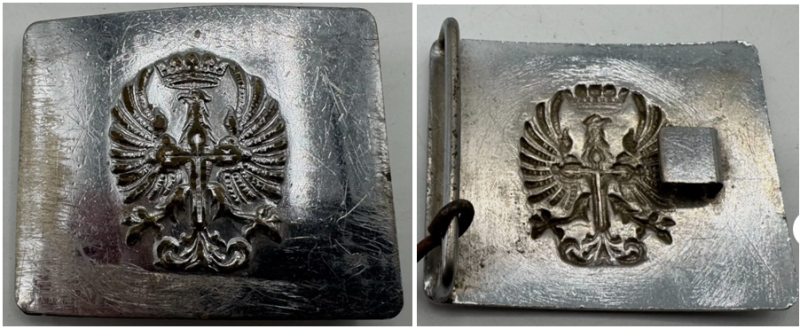 Пряжка ремня фашистского режима Франко.