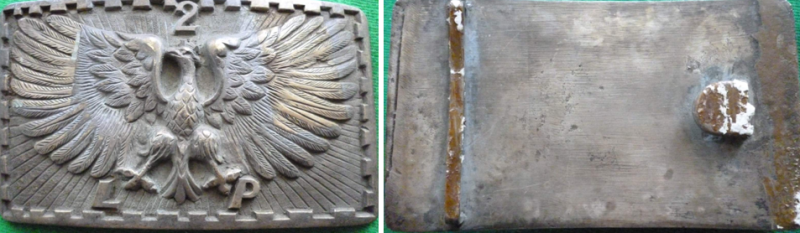 Пряжка 2-го Польского легиона.