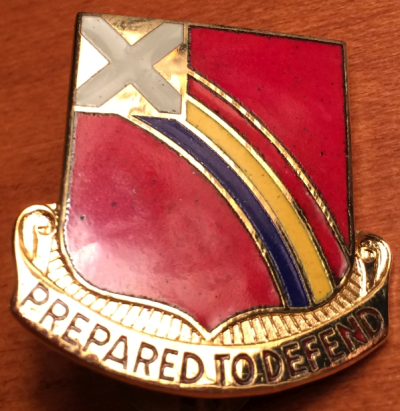 Знак 246-го полка полевой артиллерии.