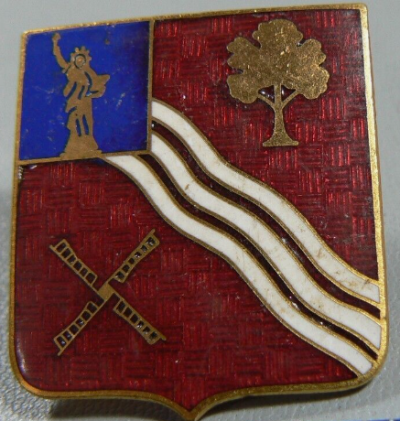 Знак 306-го дивизиона полевой артиллерии.