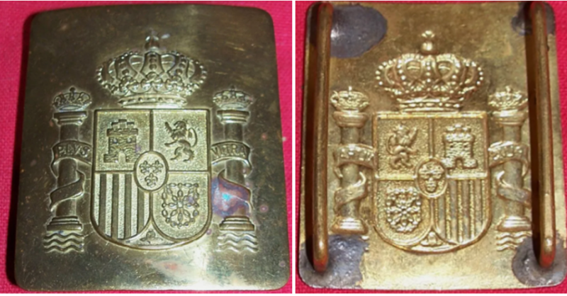 Пряжка военной полиции.