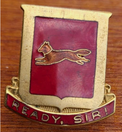 Знак 248-го дивизиона полевой артиллерии.