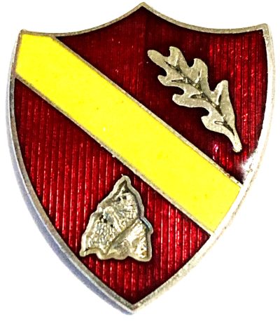 Знак 307-го дивизиона полевой артиллерии.