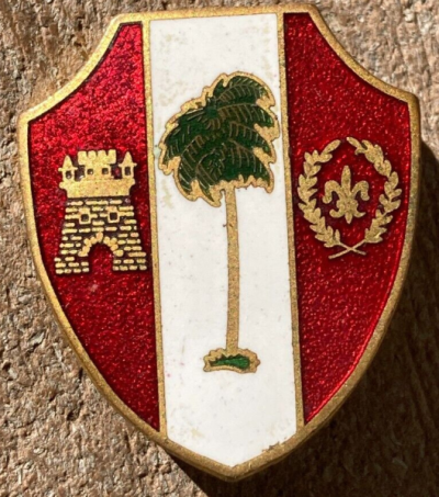 Знак 250-го дивизиона береговой артиллерии.