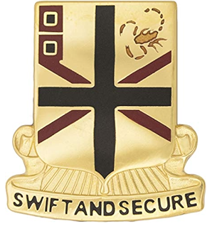 Знак 254-го транспортного батальона. 