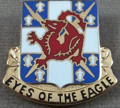 Знак 311-го батальона военной разведки.