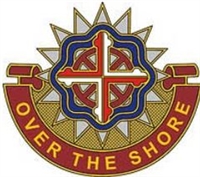 Знак 313-го транспортного батальона.